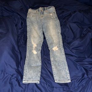 Abercombie & Fitch Ultra High Rise Super Skinny Ankle Jeans Size 26 / 2S